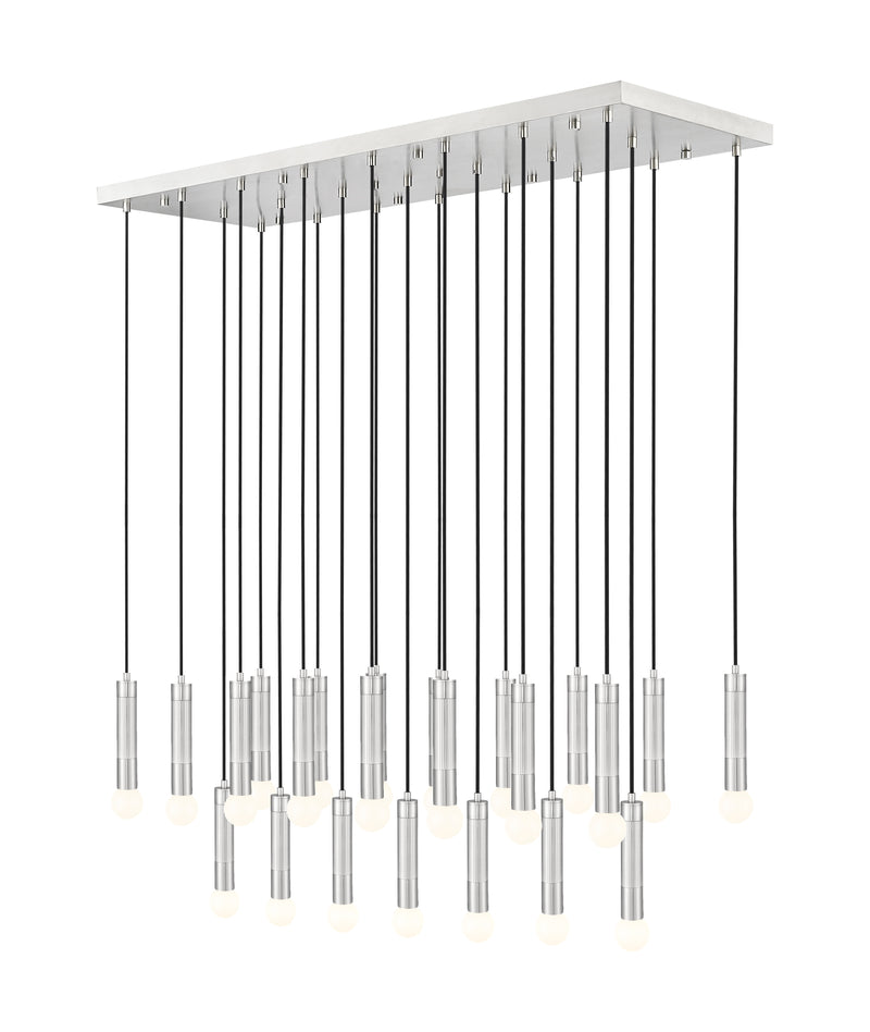 Stari 23 Light 54" Linear Pendant in Brushed Nickel