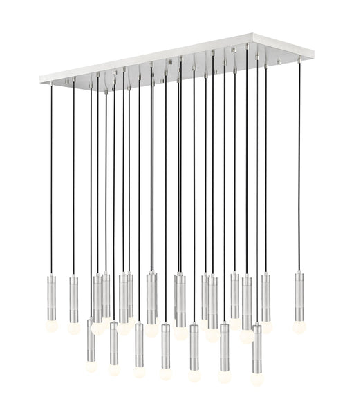 Stari 23 Light 54" Linear Pendant in Brushed Nickel