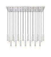 Stari 23 Light 54" Linear Pendant in Brushed Nickel