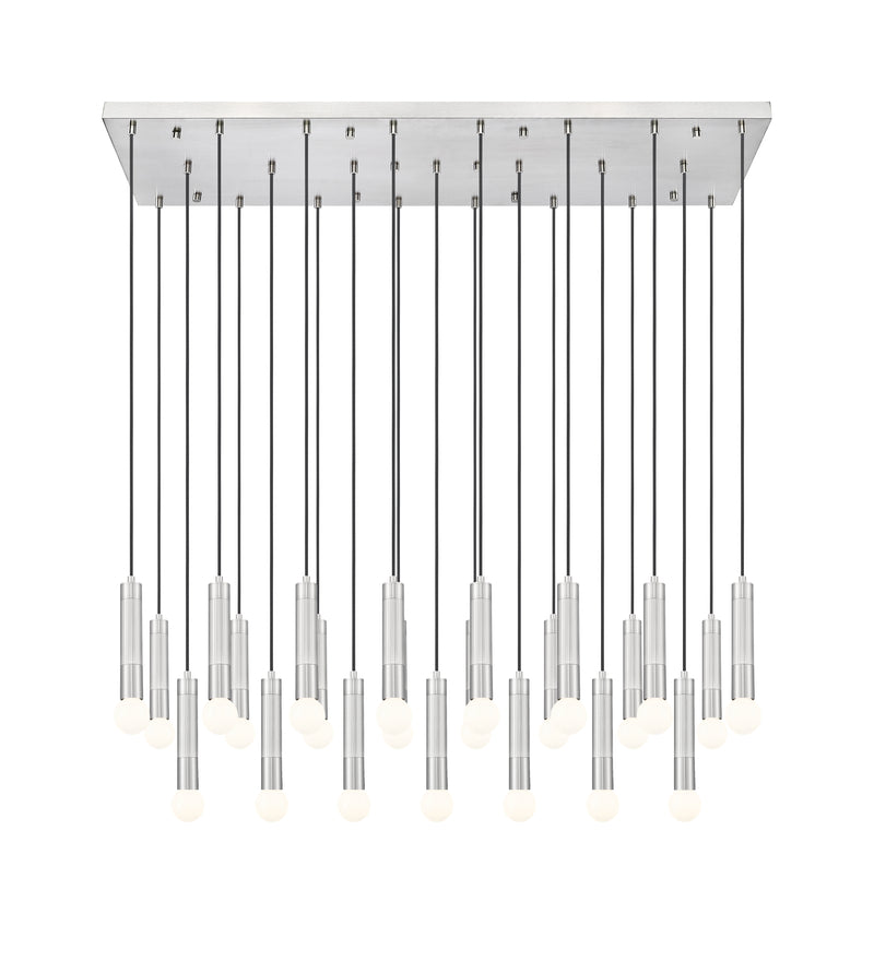 Stari 23 Light 54" Linear Pendant in Brushed Nickel