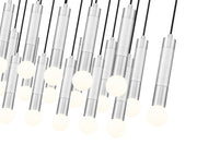 Stari 23 Light 54" Linear Pendant in Brushed Nickel