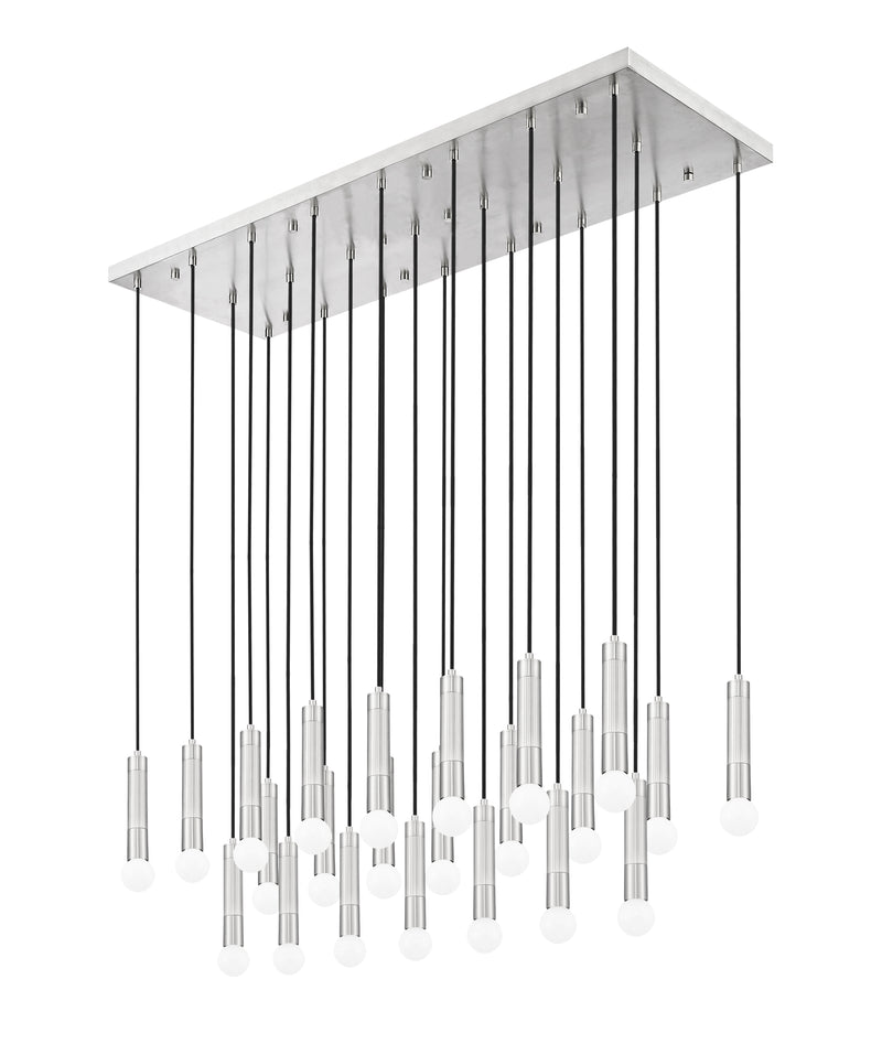 Stari 23 Light 54" Linear Pendant in Brushed Nickel