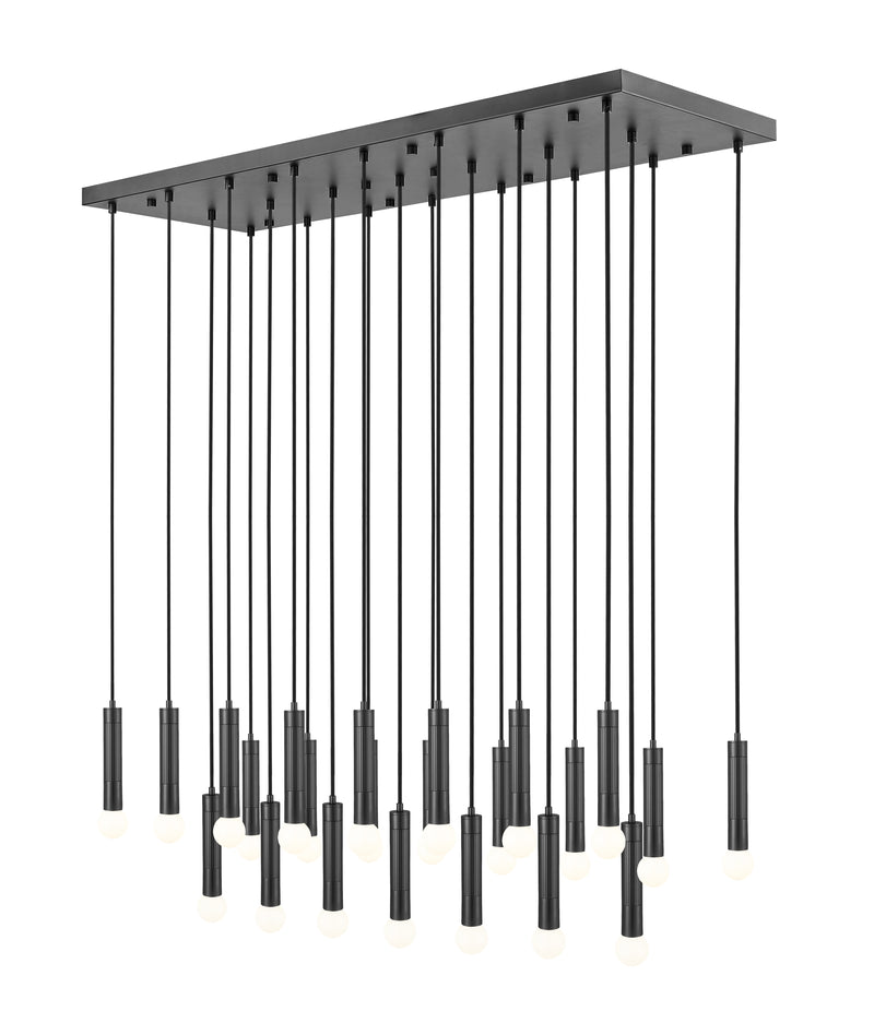 Stari 23 Light 54" Linear Pendant in Matte Black