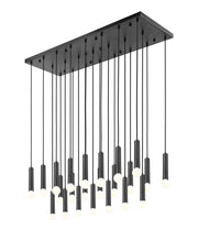 Stari 23 Light 54" Linear Pendant in Matte Black