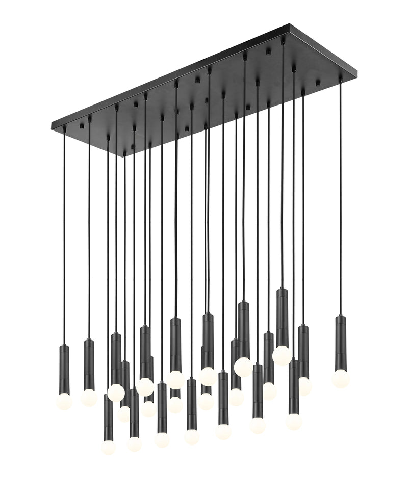 Stari 23 Light 54" Linear Pendant in Matte Black