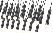 Stari 23 Light 54" Linear Pendant in Matte Black