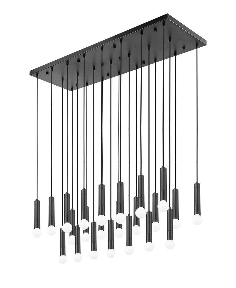 Stari 23 Light 54" Linear Pendant in Matte Black