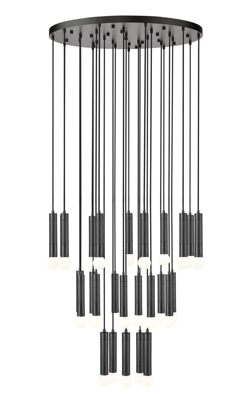 Stari 27 Light 36" Pendant in Matte Black