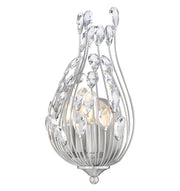 Gabriella 2 Light 8.5" Wall Sconce in Brushed Nickel