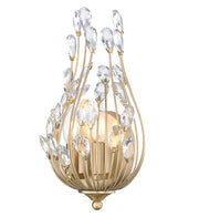 Gabriella 2 Light 8.5" Wall Sconce in Modern Gold