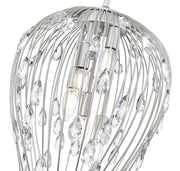 Gabriella 5 Light 15" Pendant in Brushed Nickel