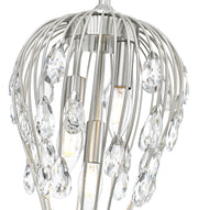 Gabriella 3 Light 9" Pendant in Brushed Nickel