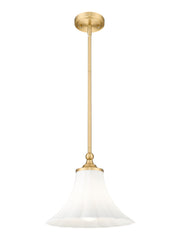 Fleur 1 Light 12" Pendant in Modern Gold