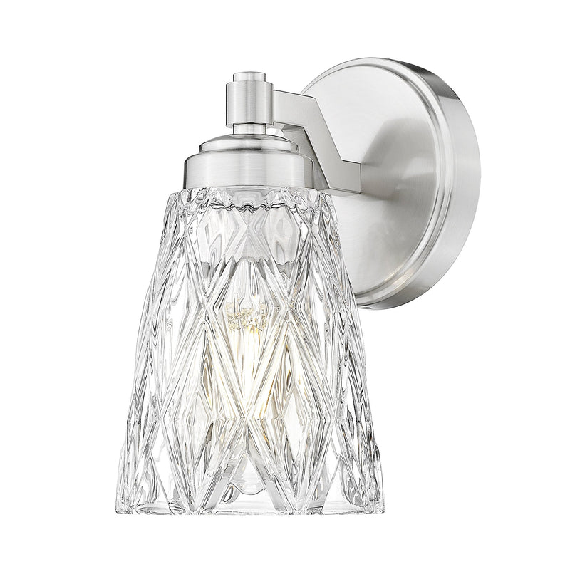 Andree 1 Light 5" Wall Sconce in Brushed Nickel