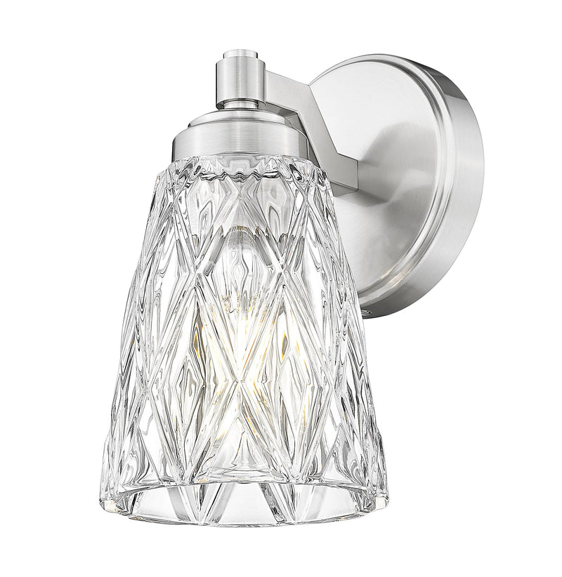 Andree 1 Light 5" Wall Sconce in Brushed Nickel