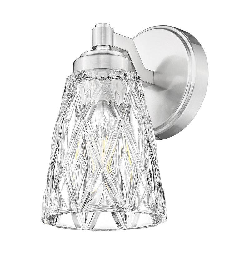 Andree 1 Light 5" Wall Sconce in Brushed Nickel