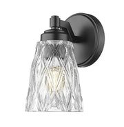 Andree 1 Light 5" Wall Sconce in Matte Black