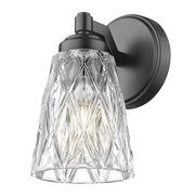 Andree 1 Light 5" Wall Sconce in Matte Black