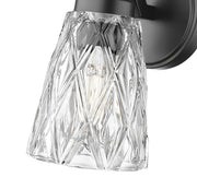 Andree 1 Light 5" Wall Sconce in Matte Black