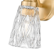 Andree 1 Light 5" Wall Sconce in Modern Gold