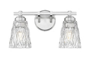 Andree 2 Light 16" Vanity in Brushed Nickel