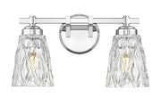 Andree 2 Light 16" Vanity in Chrome