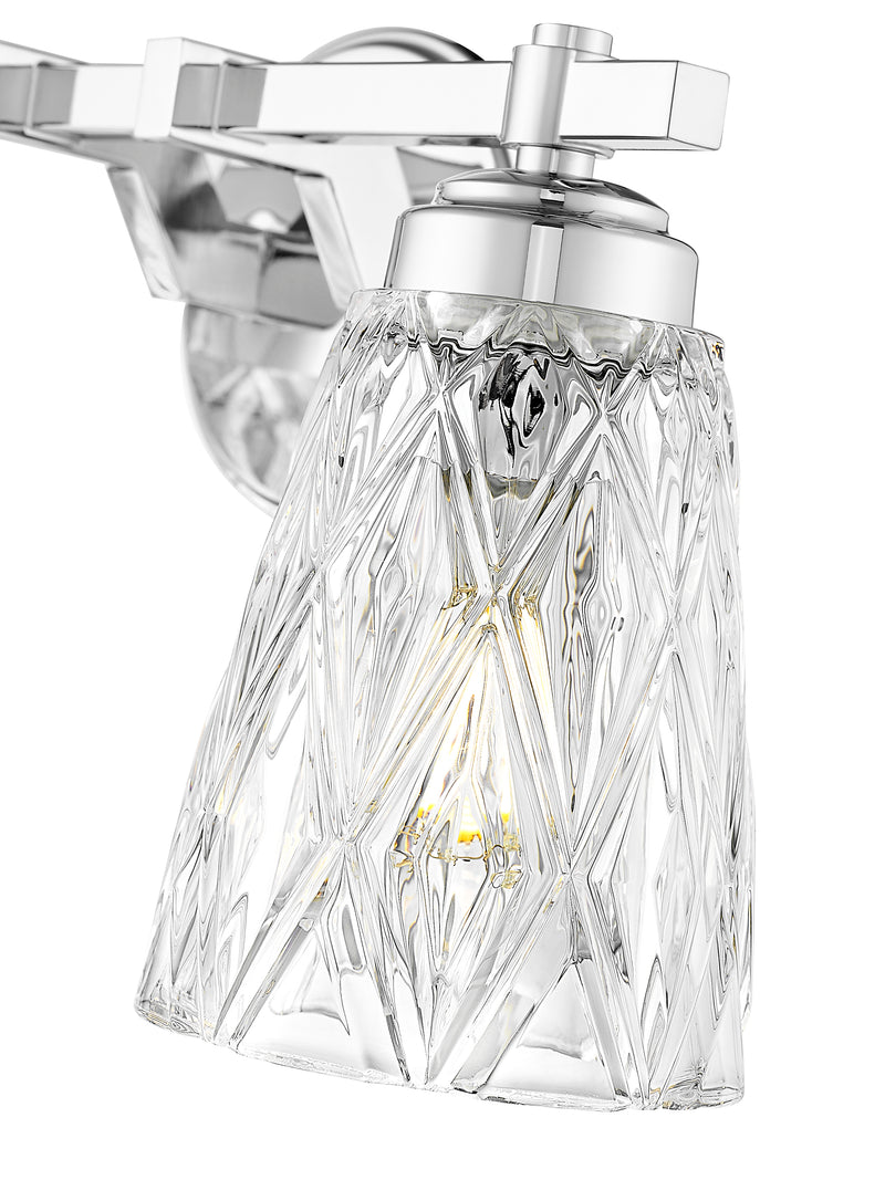 Andree 2 Light 16" Vanity in Chrome