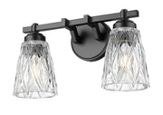Andree 2 Light 16" Vanity in Matte Black