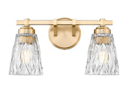 Andree 2 Light 16" Vanity in Modern Gold