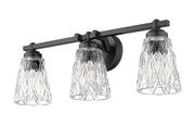 Andree 3 Light 24" Vanity in Matte Black