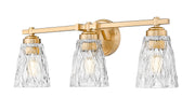 Andree 3 Light 24" Vanity in Modern Gold