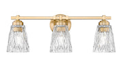 Andree 3 Light 24" Vanity in Modern Gold