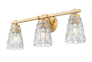 Andree 3 Light 24" Vanity in Modern Gold