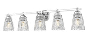 Andree 5 Light 40" Vanity in Chrome