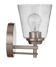 Drake 1 Light 6.75" Wall Sconce in Brushed Polished Nickel