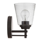 Drake 1 Light 6.75" Wall Sconce in Flat Black