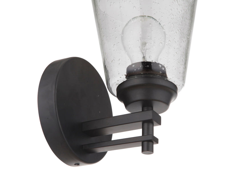 Drake 1 Light 6.75" Wall Sconce in Flat Black