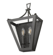 Montalcino 2 Light 10" Wall Sconce in Iron Ore