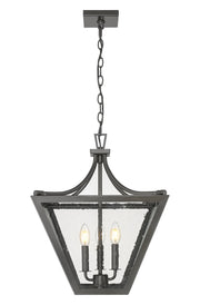Montalcino 3 Light 16" Pendant in Iron Ore