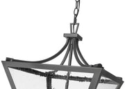 Montalcino 3 Light 16" Pendant in Iron Ore