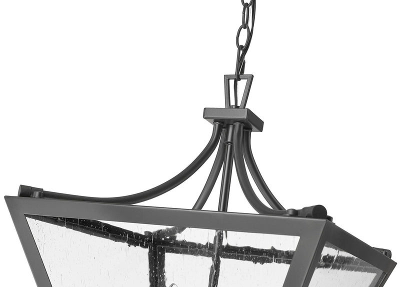 Montalcino 3 Light 16" Pendant in Iron Ore