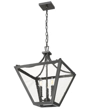Montalcino 3 Light 16" Pendant in Iron Ore