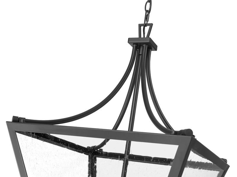 Montalcino 4 Light 18" Pendant in Iron Ore