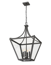 Montalcino 4 Light 18" Pendant in Iron Ore
