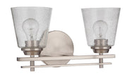 Drake 2 Light 15.5" Vanity in Brushed Polished Nickel