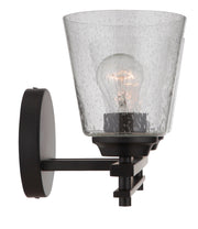 Drake 2 Light 15.5" Vanity in Flat Black