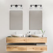Drake 3 Light 24" Vanity in Flat Black