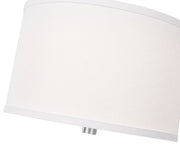 Linden 1 Light 12" Pendant in Brushed Nickel
