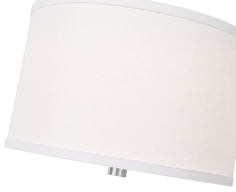 Linden 1 Light 12" Pendant in Brushed Nickel