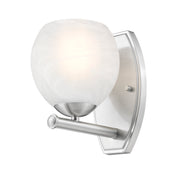 Colette 1 Light 6" Wall Sconce in Brushed Nickel